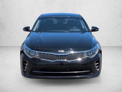 2017 Kia Optima — rear three-quarter view