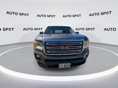 2016 GMC Canyon — rear three-quarter view