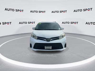 2020 Toyota Sienna — rear three-quarter view