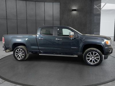 2017 GMC Canyon — rear three-quarter view