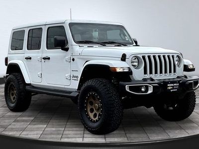 2022 Jeep Wrangler — rear three-quarter view