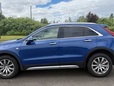 2022 Cadillac XT4 — rear three-quarter view