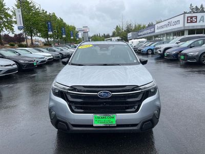 2025 Subaru Forester — rear three-quarter view
