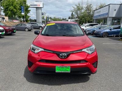 2017 Toyota RAV4 — rear three-quarter view