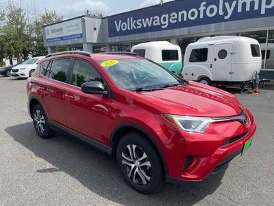 2017 Toyota RAV4 — interior view