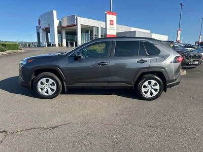 2019 Toyota RAV4 — rear three-quarter view