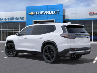 2026 GMC Acadia — rear three-quarter view