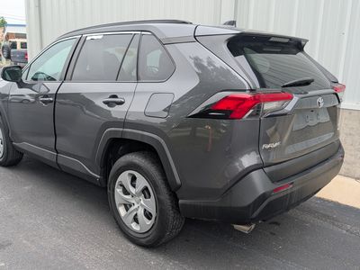 2021 Toyota RAV4 — rear three-quarter view