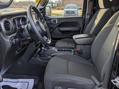 2021 Jeep Wrangler — interior view