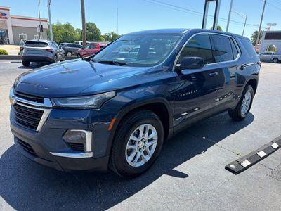 2023 Chevrolet Traverse — rear three-quarter view