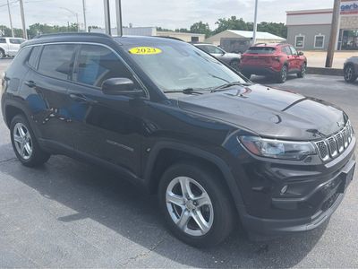 2023 Jeep Compass — rear three-quarter view