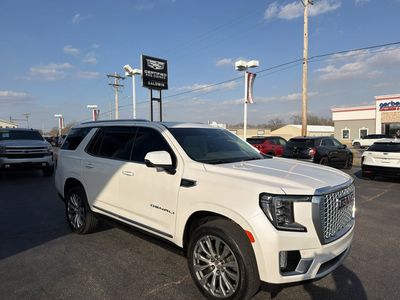2021 GMC Yukon — interior view
