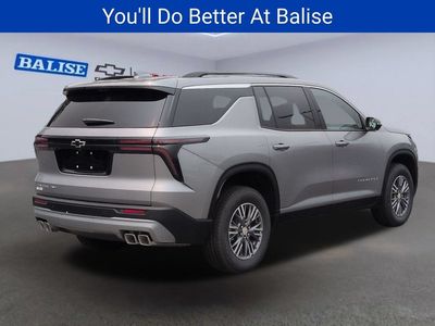 2026 Chevrolet Traverse — rear three-quarter view