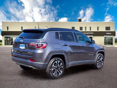 2023 Jeep Compass — rear three-quarter view