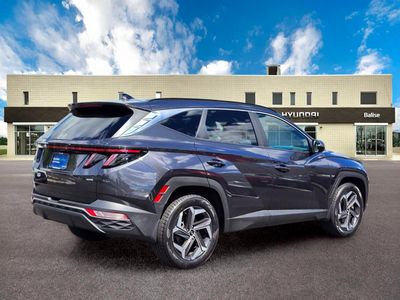 2023 Hyundai TUCSON — rear three-quarter view