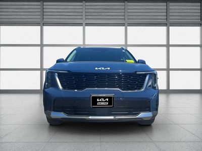 2024 Kia Sorento — rear three-quarter view