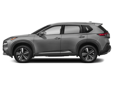 2022 Nissan Rogue — rear three-quarter view