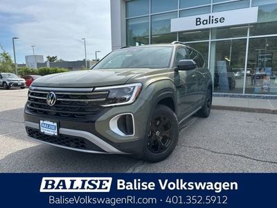 2026 Volkswagen Atlas — rear three-quarter view