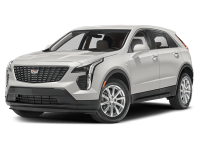 2023 Cadillac XT4 Premium Luxury in Crystal White Tricoat — front three-quarter view