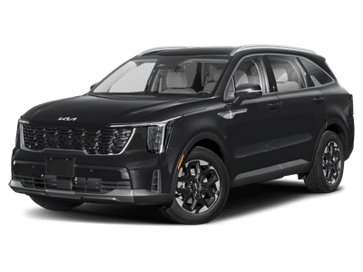 2026 Kia Sorento S in Silver — front three-quarter view