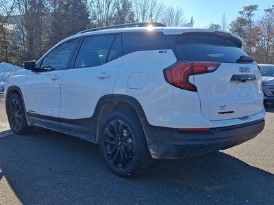 2021 GMC Terrain — rear three-quarter view