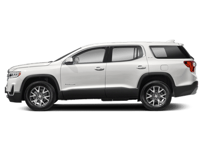 2021 GMC Acadia — rear three-quarter view
