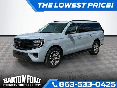 2026 Ford Expedition Max Active in Gray Metallic — front three-quarter view