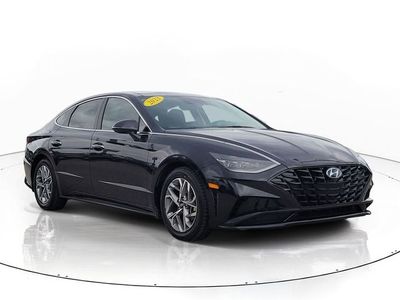 2023 Hyundai Sonata — rear three-quarter view