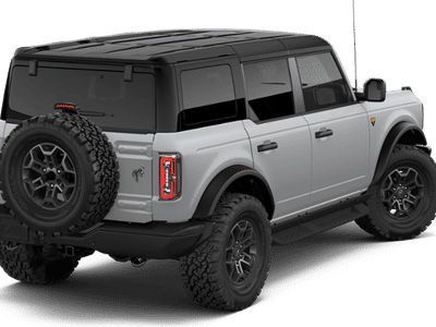 2026 Ford Bronco — rear three-quarter view
