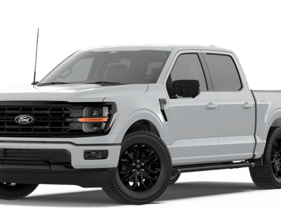 2026 Ford F-150 XLT in Avalanche — front three-quarter view
