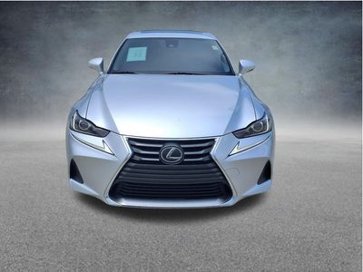 2018 Lexus IS 300 in Silver — front three-quarter view