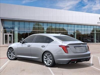 2026 Cadillac CT5 — rear three-quarter view