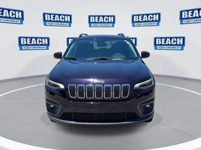 2021 Jeep Cherokee — rear three-quarter view