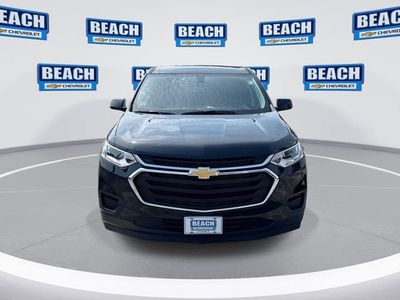 2020 Chevrolet Traverse — rear three-quarter view