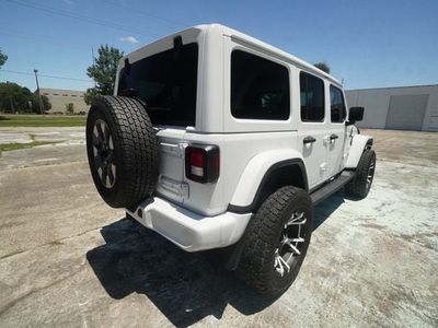 2018 Jeep Wrangler — rear three-quarter view