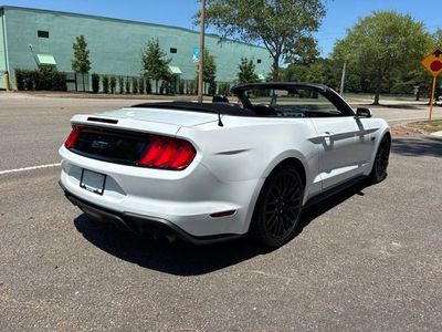 2020 Ford Mustang — rear three-quarter view