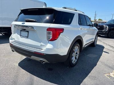 2023 Ford Explorer — rear three-quarter view