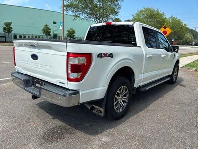 2021 Ford F-150 — rear three-quarter view