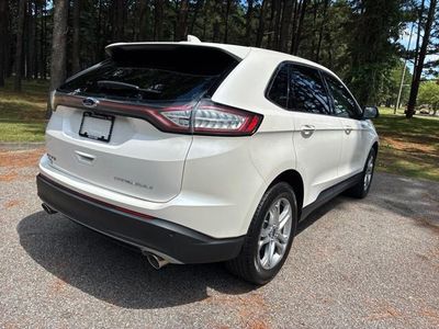 2017 Ford Edge — rear three-quarter view