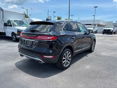 2019 Lincoln MKC — rear three-quarter view