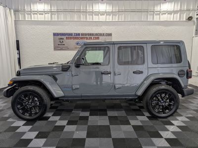 2025 Jeep Wrangler 4xe — side profile view