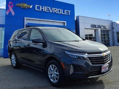 2022 Chevrolet Equinox LT in Iron Gray Metallic — front three-quarter view