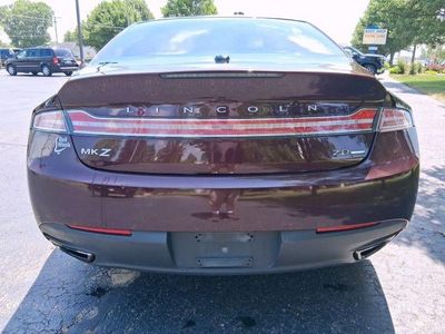 2013 Lincoln MKZ — rear three-quarter view