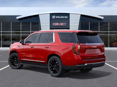 2026 GMC Yukon — rear three-quarter view