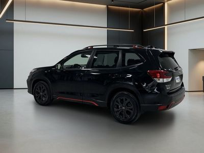 2021 Subaru Forester — rear three-quarter view