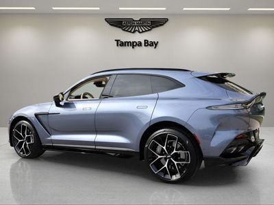 2026 Aston Martin DBX — rear three-quarter view