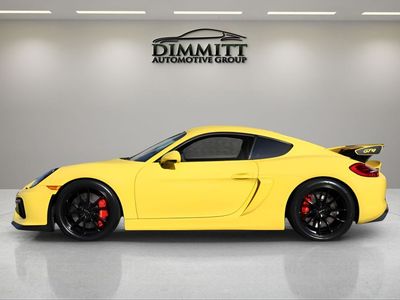 2016 Porsche Cayman — side profile view