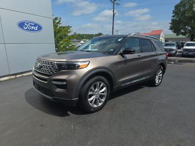 2021 Ford Explorer — side profile view