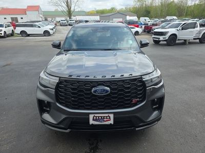 2026 Ford Explorer — rear three-quarter view