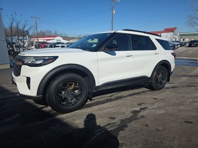 2026 Ford Explorer — rear three-quarter view